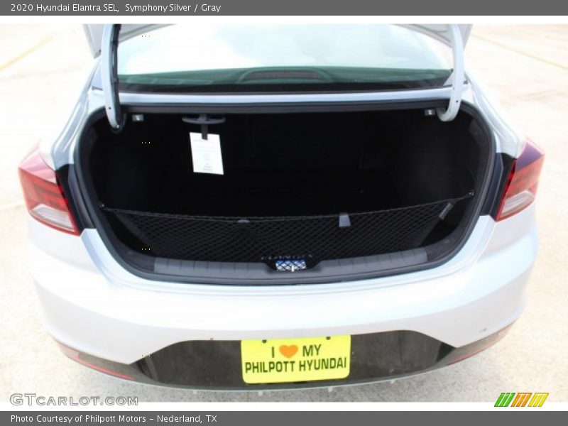 Symphony Silver / Gray 2020 Hyundai Elantra SEL