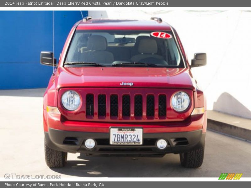 Deep Cherry Red Crystal Pearl / Dark Slate Gray/Light Pebble 2014 Jeep Patriot Latitude