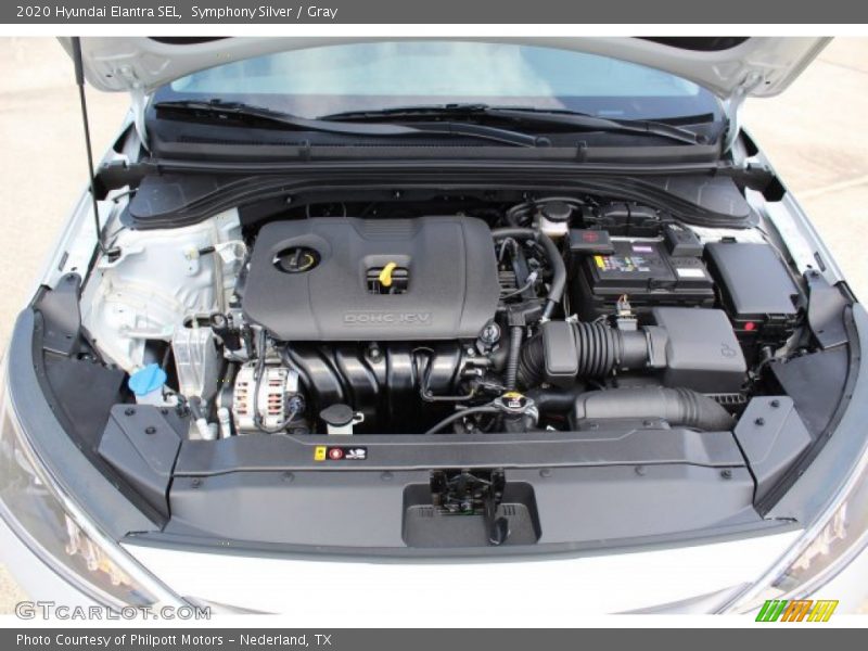 Symphony Silver / Gray 2020 Hyundai Elantra SEL