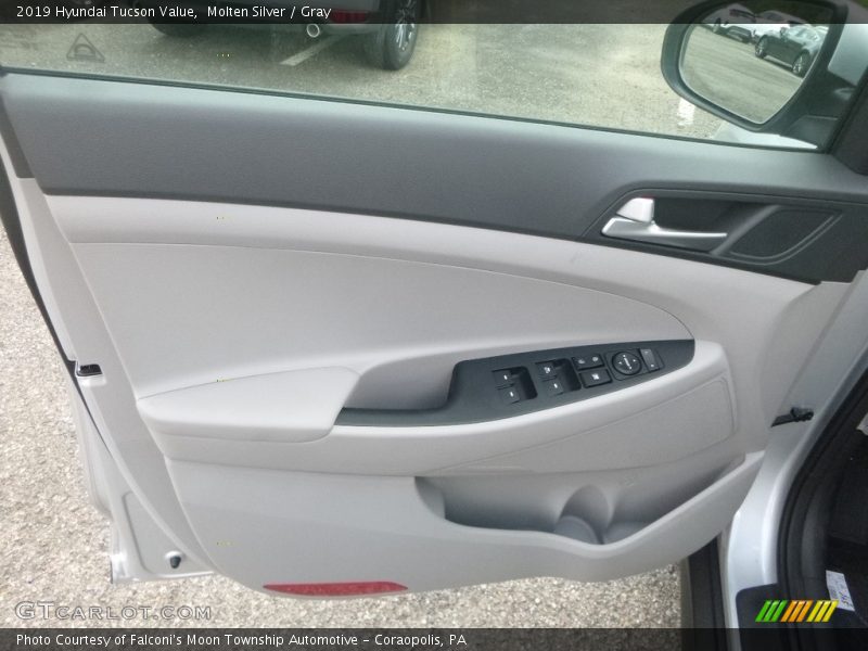Molten Silver / Gray 2019 Hyundai Tucson Value