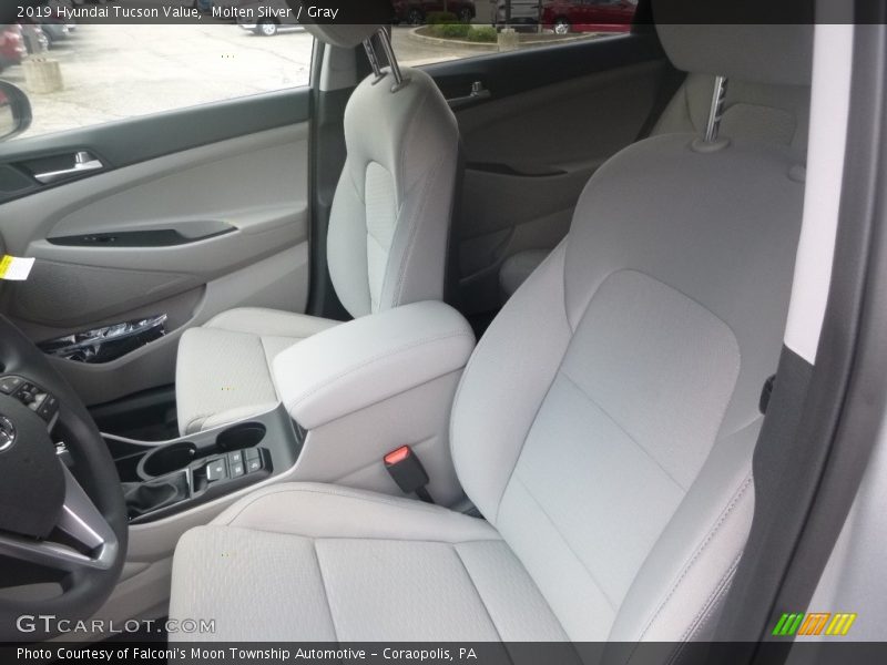 Molten Silver / Gray 2019 Hyundai Tucson Value
