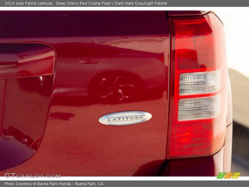 Deep Cherry Red Crystal Pearl / Dark Slate Gray/Light Pebble 2014 Jeep Patriot Latitude
