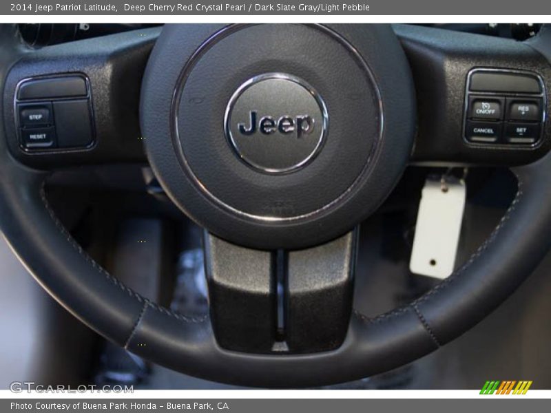 Deep Cherry Red Crystal Pearl / Dark Slate Gray/Light Pebble 2014 Jeep Patriot Latitude
