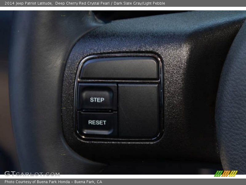 Deep Cherry Red Crystal Pearl / Dark Slate Gray/Light Pebble 2014 Jeep Patriot Latitude