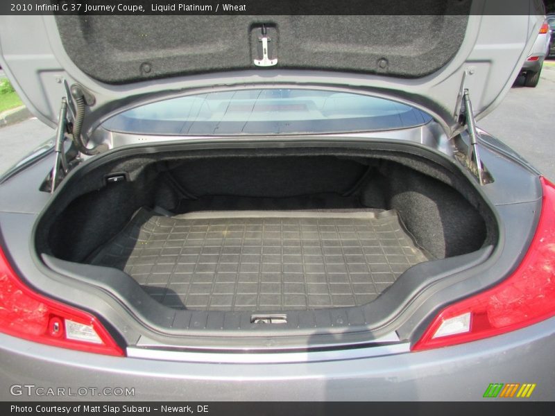 Liquid Platinum / Wheat 2010 Infiniti G 37 Journey Coupe