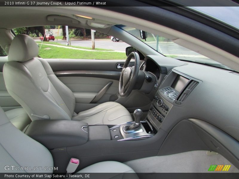 Liquid Platinum / Wheat 2010 Infiniti G 37 Journey Coupe