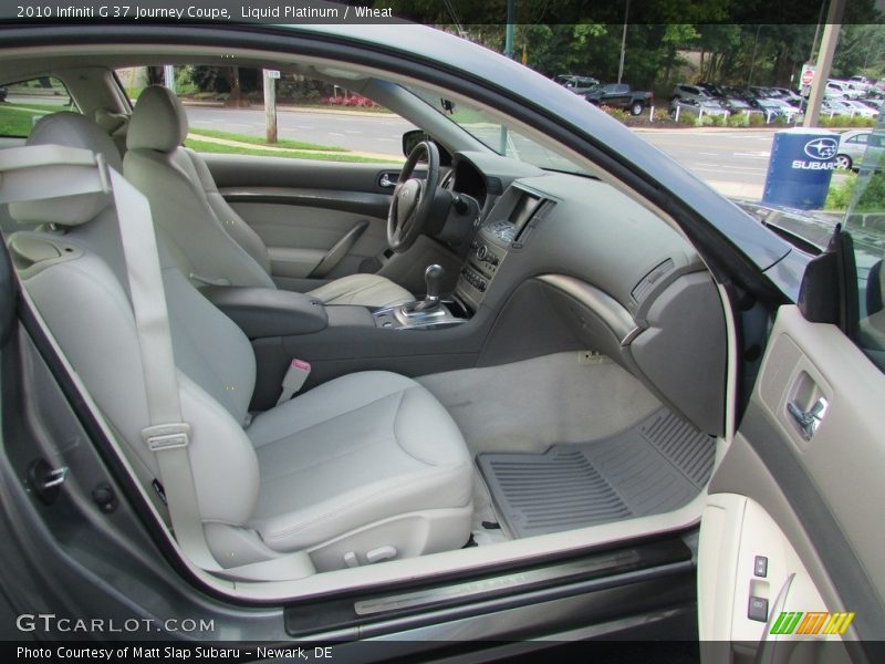 Liquid Platinum / Wheat 2010 Infiniti G 37 Journey Coupe