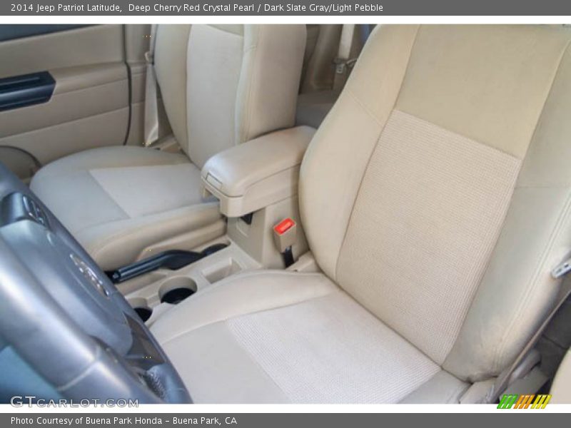 Deep Cherry Red Crystal Pearl / Dark Slate Gray/Light Pebble 2014 Jeep Patriot Latitude