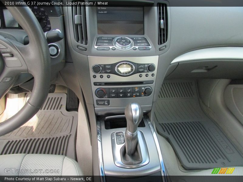 Liquid Platinum / Wheat 2010 Infiniti G 37 Journey Coupe