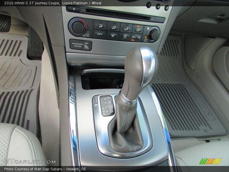 Liquid Platinum / Wheat 2010 Infiniti G 37 Journey Coupe