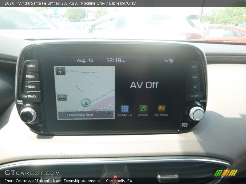 Navigation of 2020 Santa Fe Limited 2.0 AWD