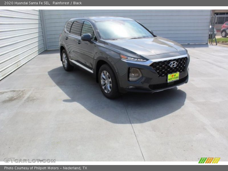 Rainforest / Black 2020 Hyundai Santa Fe SEL