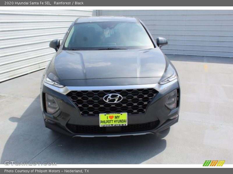 Rainforest / Black 2020 Hyundai Santa Fe SEL