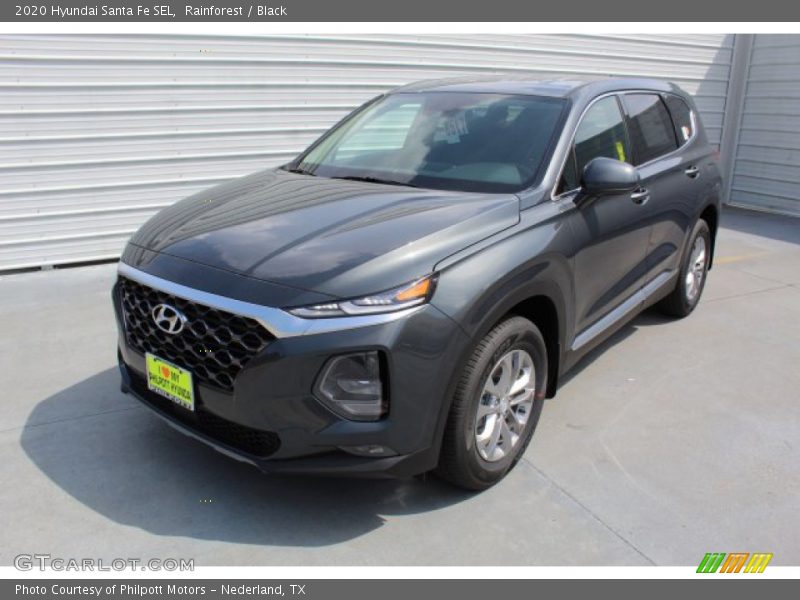 Front 3/4 View of 2020 Santa Fe SEL