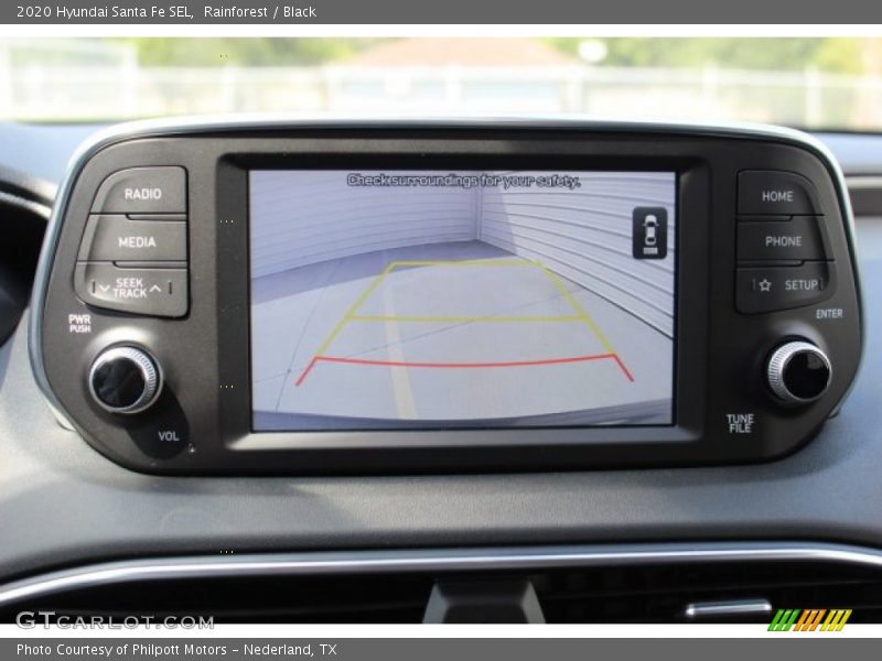 Rainforest / Black 2020 Hyundai Santa Fe SEL