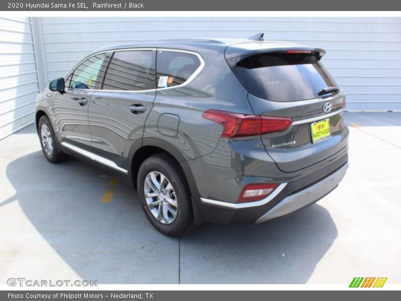 Rainforest / Black 2020 Hyundai Santa Fe SEL