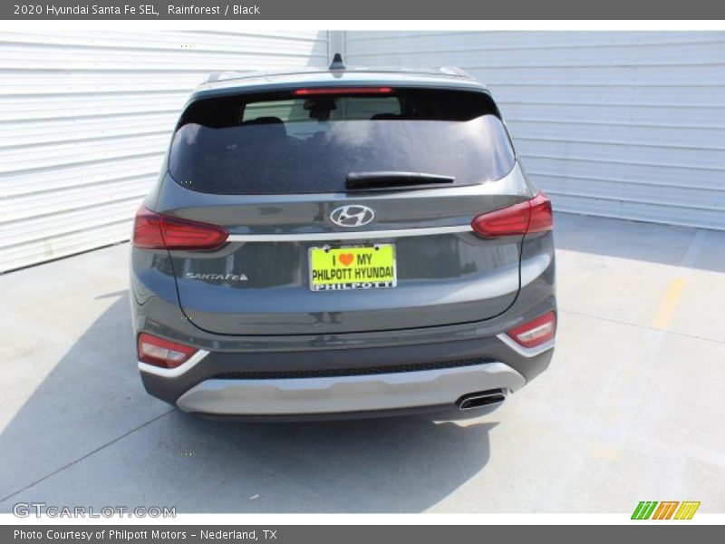 Rainforest / Black 2020 Hyundai Santa Fe SEL