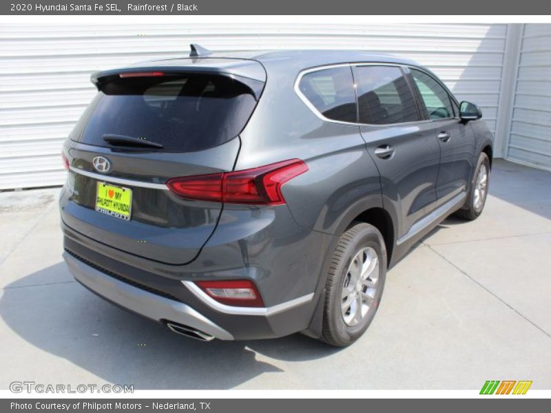 Rainforest / Black 2020 Hyundai Santa Fe SEL