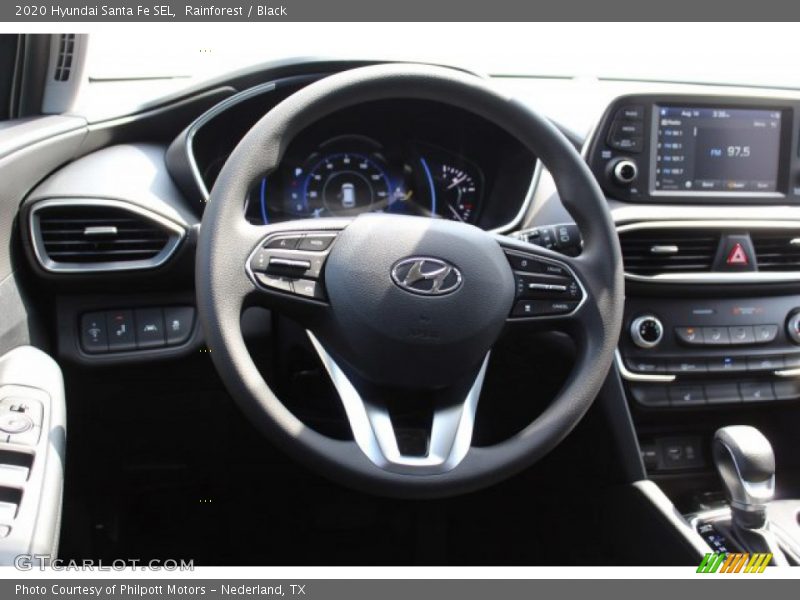 Rainforest / Black 2020 Hyundai Santa Fe SEL