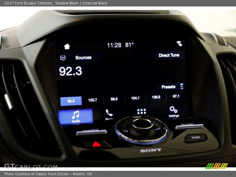 Shadow Black / Charcoal Black 2017 Ford Escape Titanium
