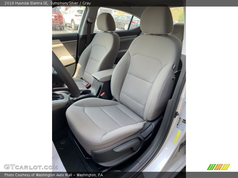 Symphony Silver / Gray 2019 Hyundai Elantra SE