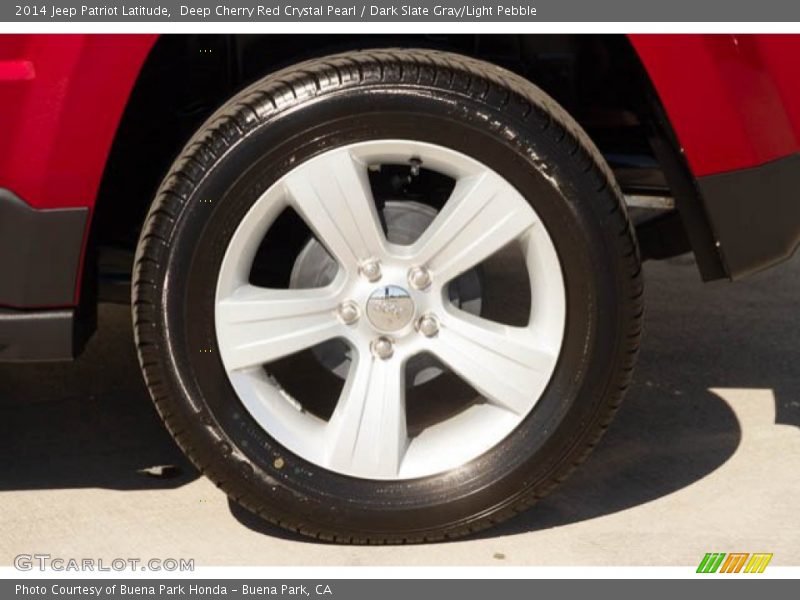 Deep Cherry Red Crystal Pearl / Dark Slate Gray/Light Pebble 2014 Jeep Patriot Latitude