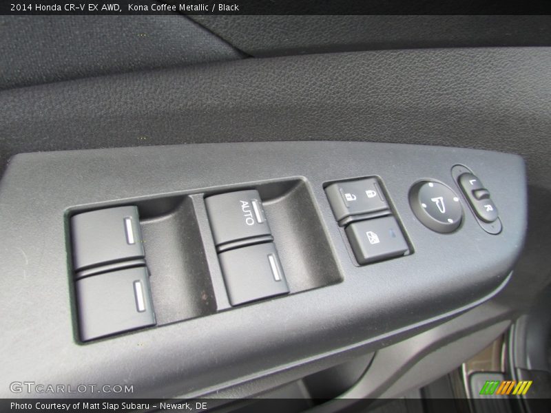Kona Coffee Metallic / Black 2014 Honda CR-V EX AWD