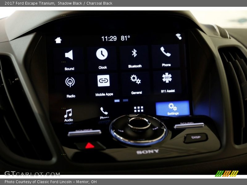 Shadow Black / Charcoal Black 2017 Ford Escape Titanium