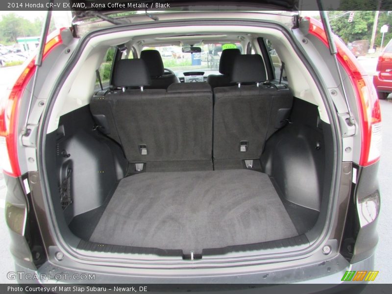 Kona Coffee Metallic / Black 2014 Honda CR-V EX AWD