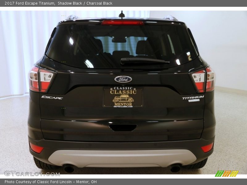 Shadow Black / Charcoal Black 2017 Ford Escape Titanium