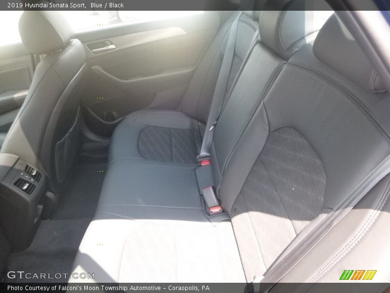 Blue / Black 2019 Hyundai Sonata Sport
