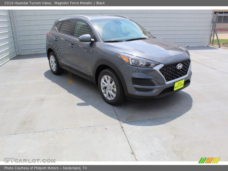 Magnetic Force Metallic / Black 2019 Hyundai Tucson Value