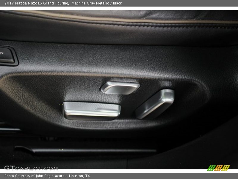 Machine Gray Metallic / Black 2017 Mazda Mazda6 Grand Touring
