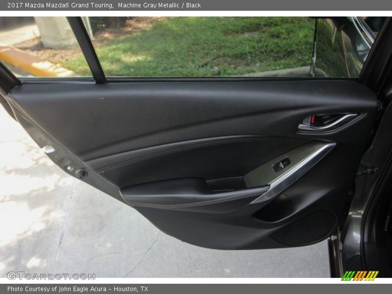 Machine Gray Metallic / Black 2017 Mazda Mazda6 Grand Touring