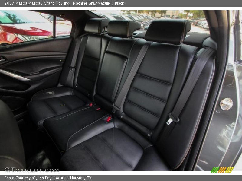 Machine Gray Metallic / Black 2017 Mazda Mazda6 Grand Touring