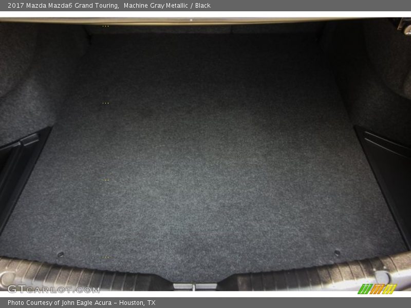 Machine Gray Metallic / Black 2017 Mazda Mazda6 Grand Touring