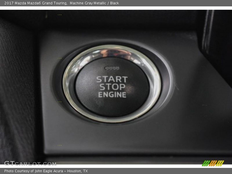 Machine Gray Metallic / Black 2017 Mazda Mazda6 Grand Touring