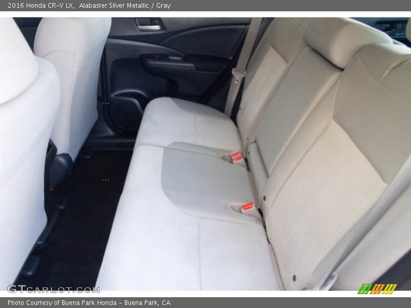 Alabaster Silver Metallic / Gray 2016 Honda CR-V LX