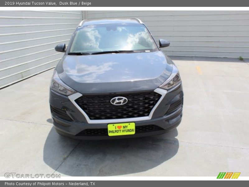 Dusk Blue / Beige 2019 Hyundai Tucson Value