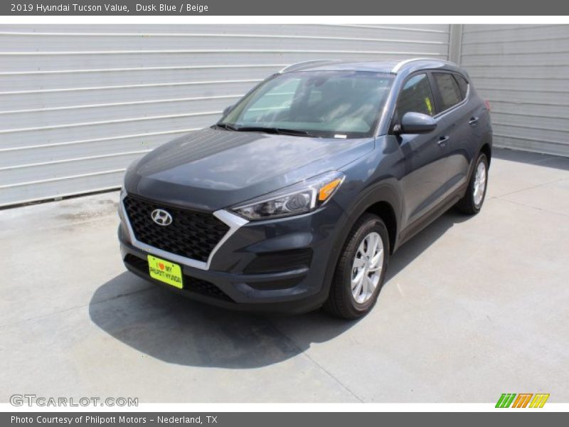 Dusk Blue / Beige 2019 Hyundai Tucson Value