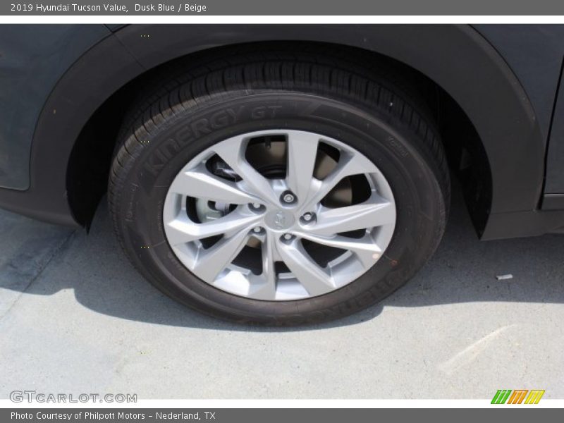 Dusk Blue / Beige 2019 Hyundai Tucson Value