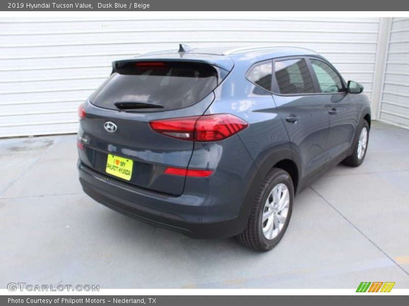 Dusk Blue / Beige 2019 Hyundai Tucson Value
