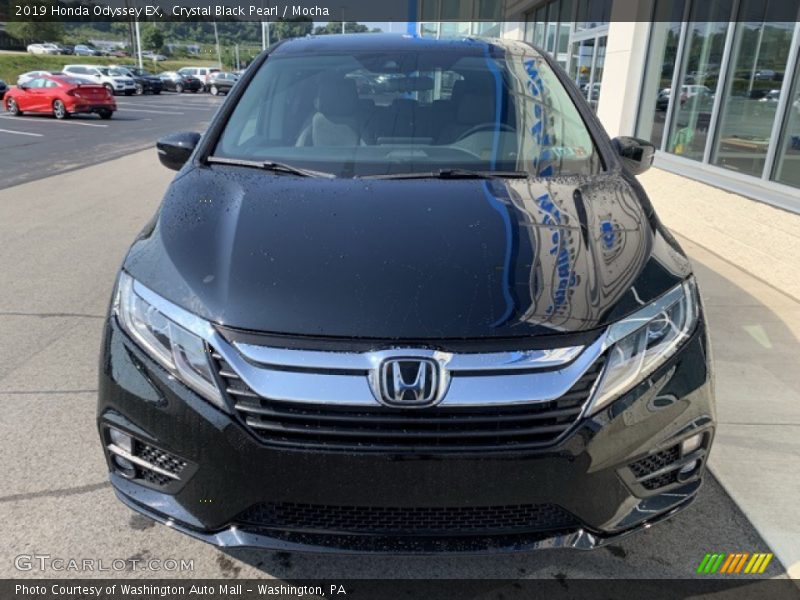 Crystal Black Pearl / Mocha 2019 Honda Odyssey EX