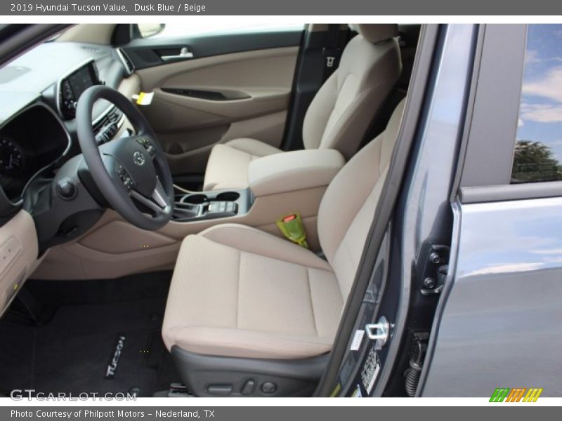 Dusk Blue / Beige 2019 Hyundai Tucson Value