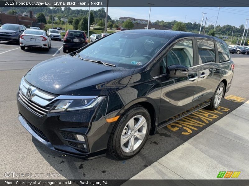 Crystal Black Pearl / Mocha 2019 Honda Odyssey EX