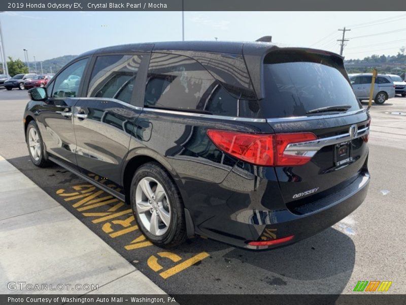 Crystal Black Pearl / Mocha 2019 Honda Odyssey EX