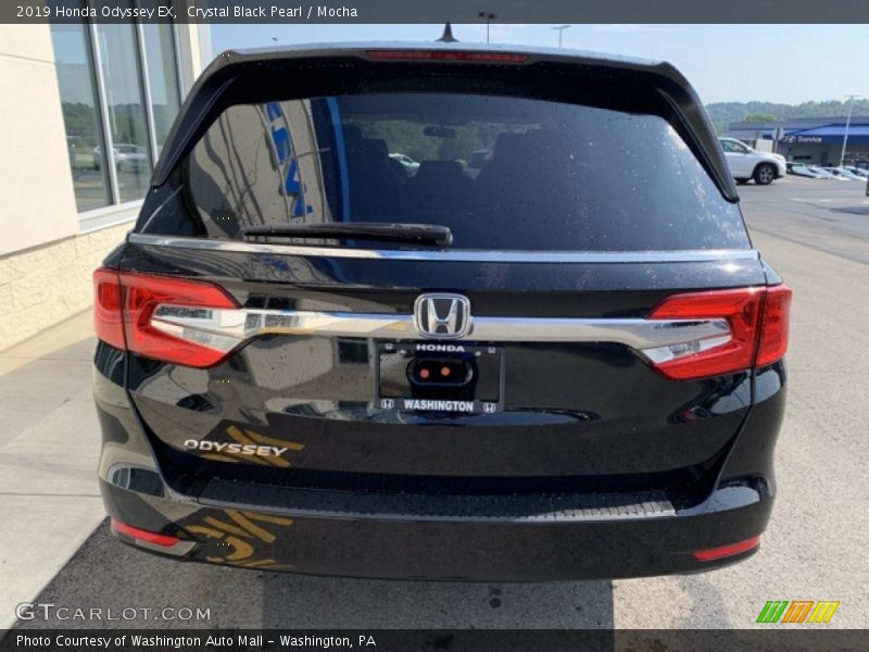 Crystal Black Pearl / Mocha 2019 Honda Odyssey EX