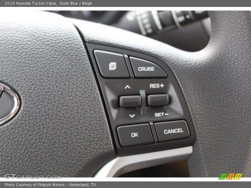 Dusk Blue / Beige 2019 Hyundai Tucson Value