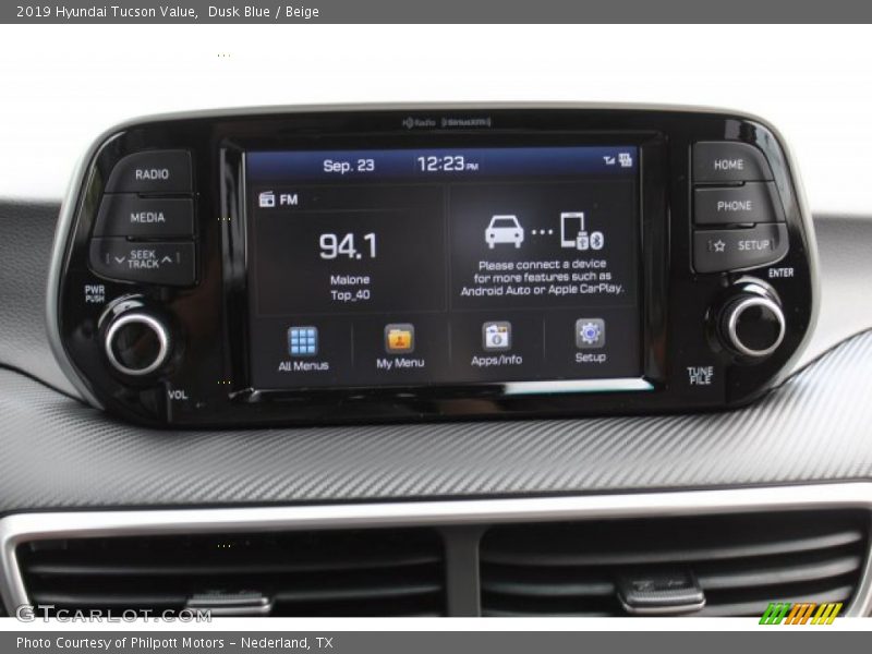 Dusk Blue / Beige 2019 Hyundai Tucson Value
