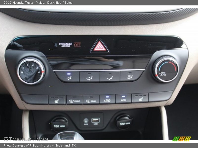 Dusk Blue / Beige 2019 Hyundai Tucson Value